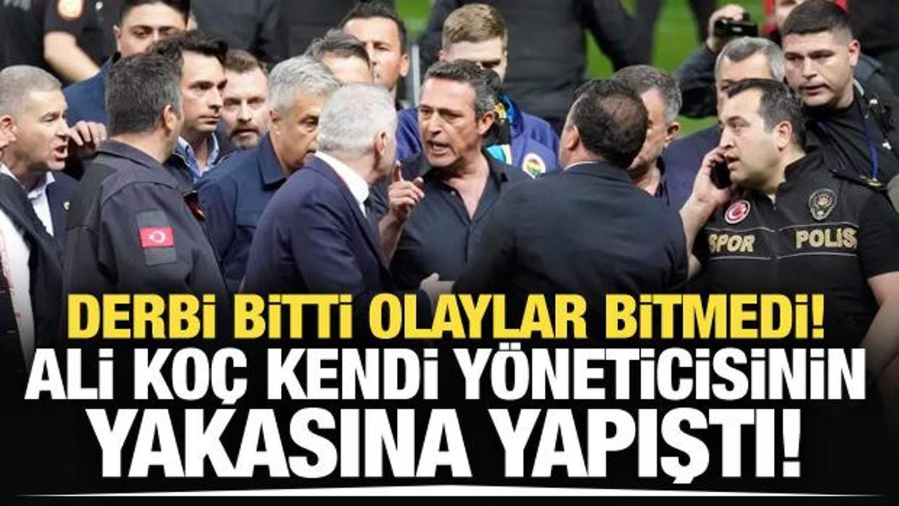 Derbi bitti olaylar bitmedi! RAMS Park yine karıştı
