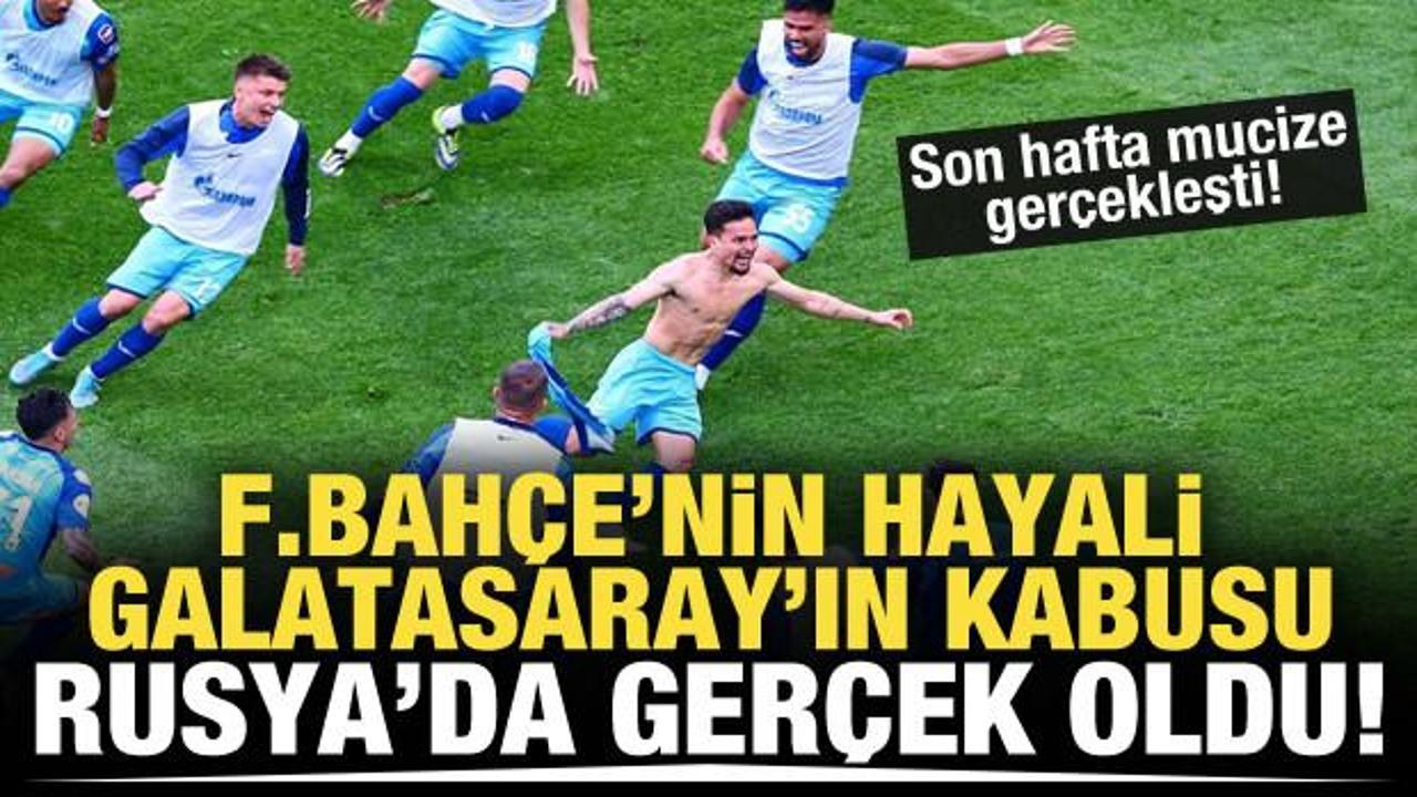 Fenerbah&ccedil;e'nin hayali Rusya'da ger&ccedil;ek oldu!