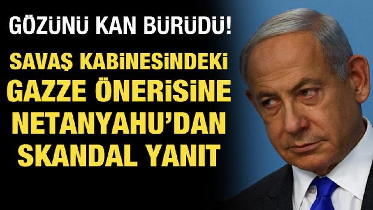 Netanyahu kendisini tehdit eden Gantz ve Eisenkot ile tartıştı