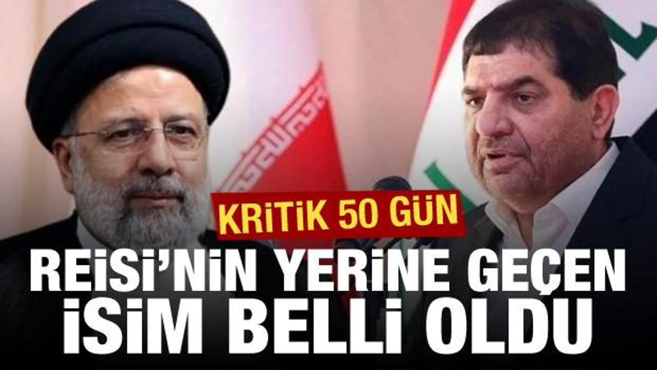 Reisi'nin yerine geçen isim belli oldu: 50 gün içinde seçime gidilecek