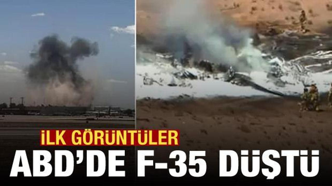 ABD'de F-35 savaş uçağı düştü