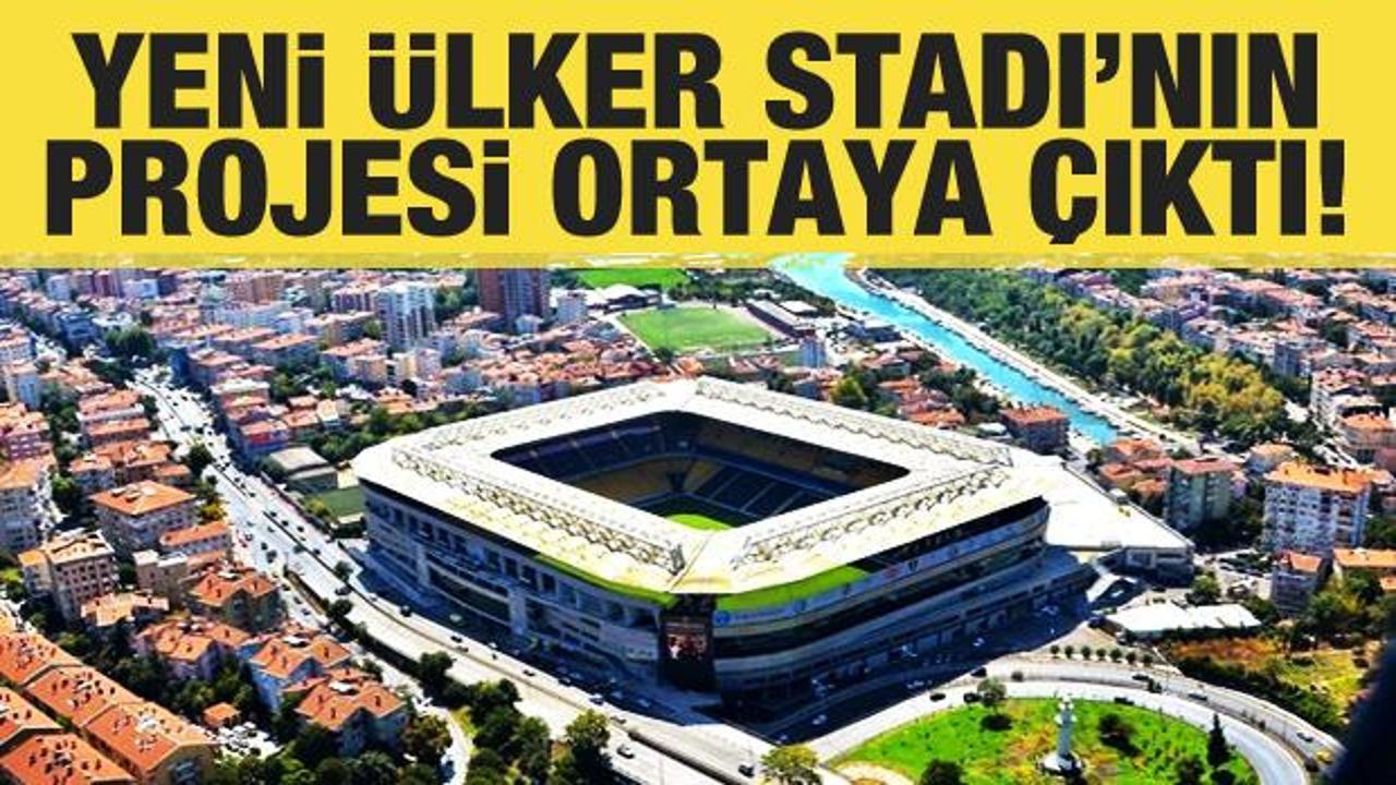İşte Yeni &Uuml;lker Stadı projesinin fotoğrafları!