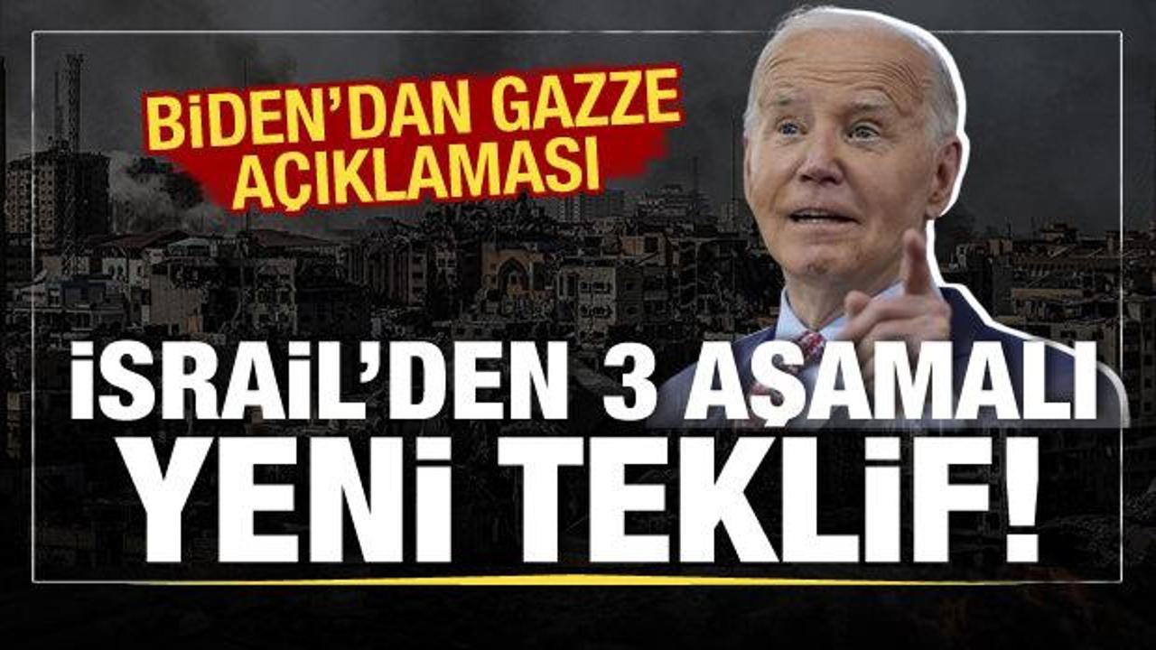 Joe Biden: İsrail kapsamlı yeni bir teklif sundu