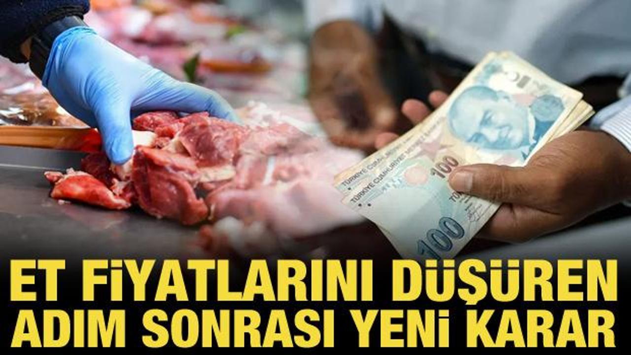 Kırmızı et fiyatlarında d&uuml;ş&uuml;şe neden olan ithalat yıl sonuna kadar s&uuml;recek