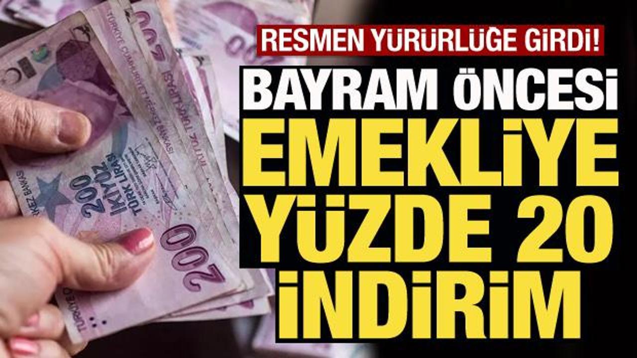 Otobüslerde emekliye yüzde 20 indirim! Resmen yürürlüğe girdi