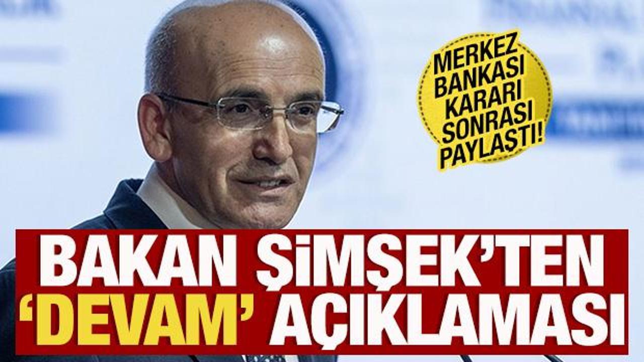 Bakan Şimşek: 'Piyasalar daha etkin çalışacak'