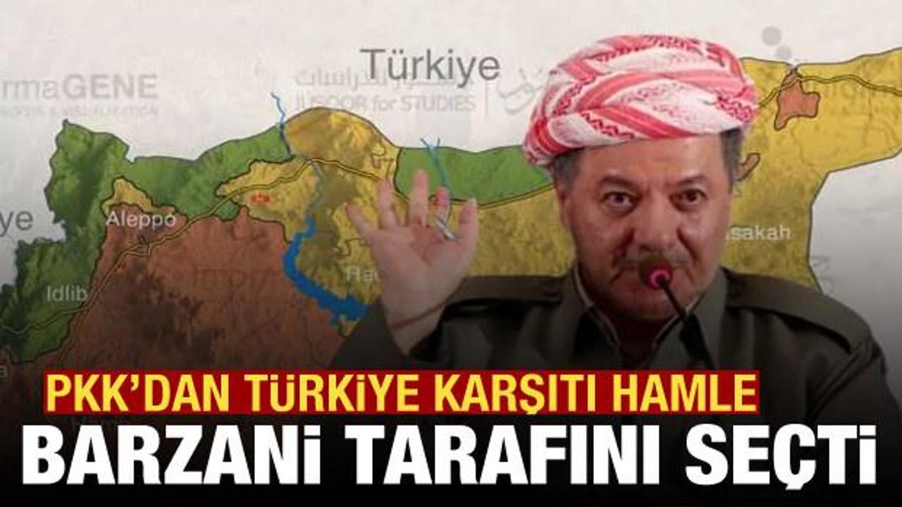 Barzani PKK/YPG'nin korsan se&ccedil;iminde tarafını se&ccedil;ti