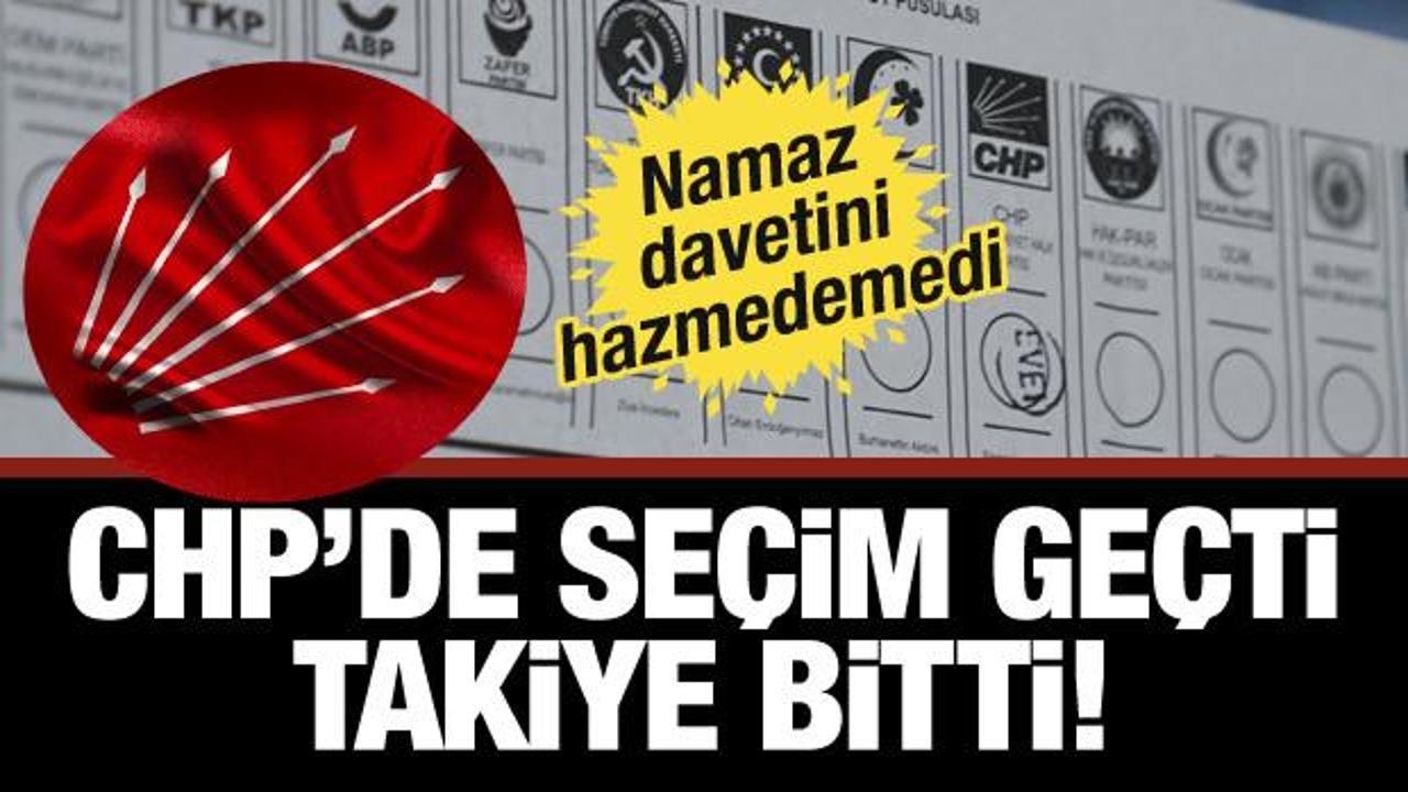 CHP namaz ve Kur'an-ı Kerim tilaveti davetinden rahatsız oldu