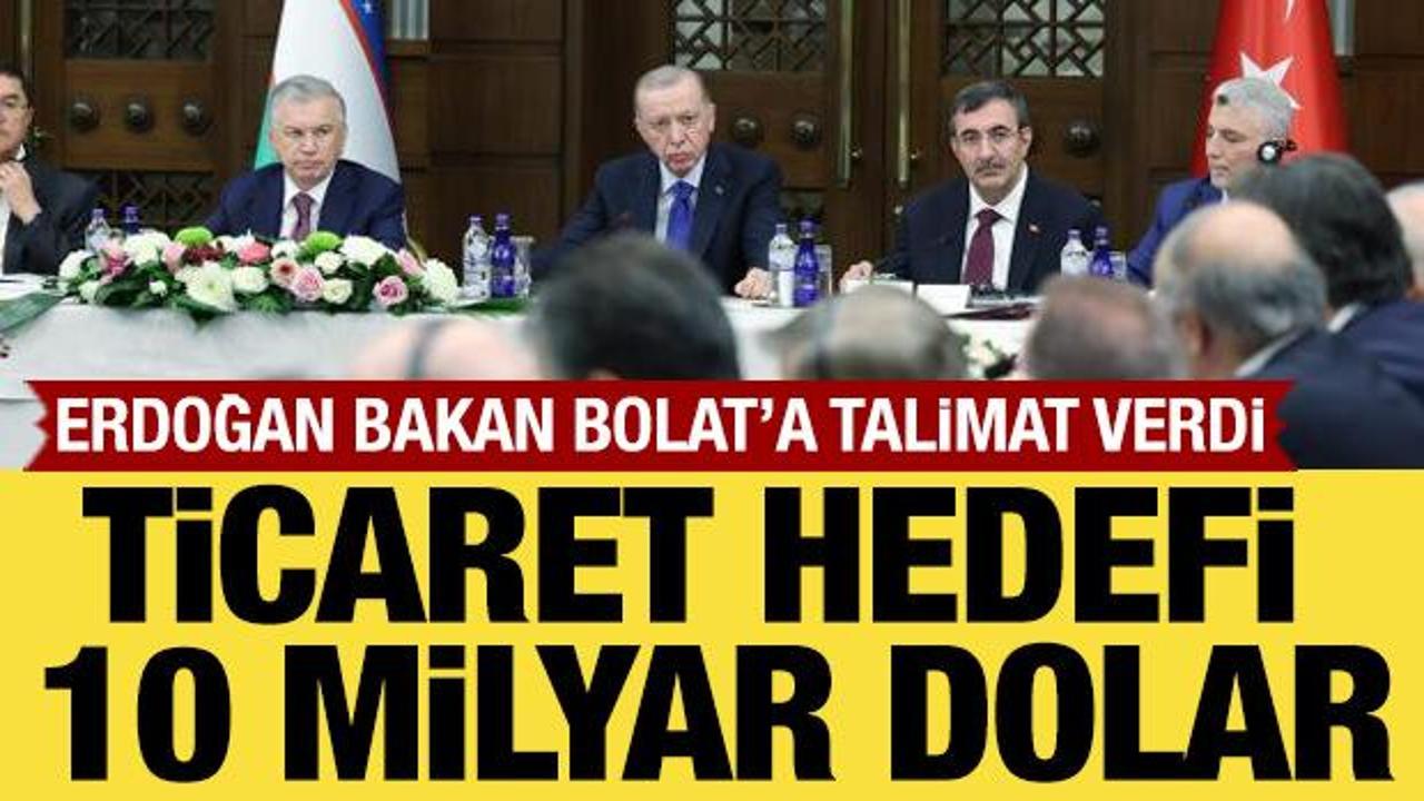 Cumhurbaşkanı Erdoğan açıkladı: Hedefimiz 10 milyar dolar