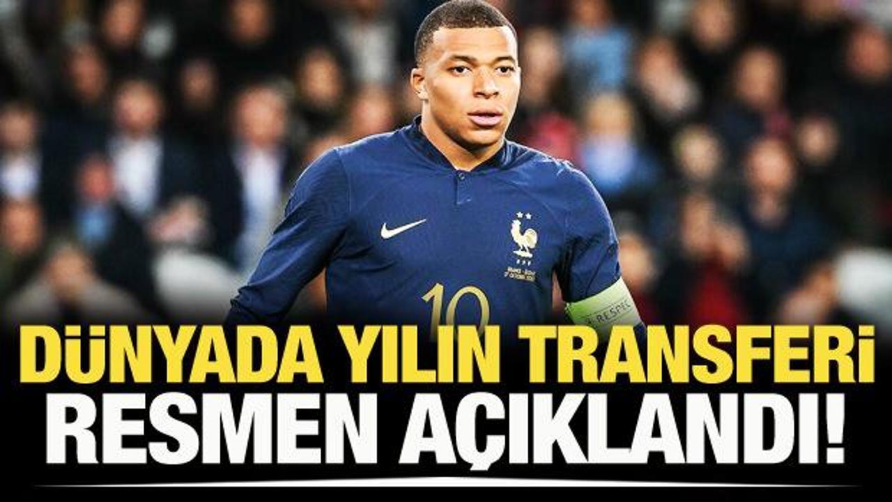 D&uuml;nyada yılın transferi resmen a&ccedil;ıklandı!