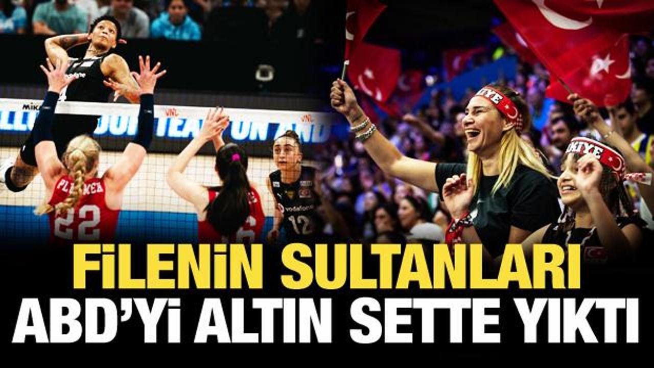 Filenin Sultanları, ABD'yi altın sette yıktı