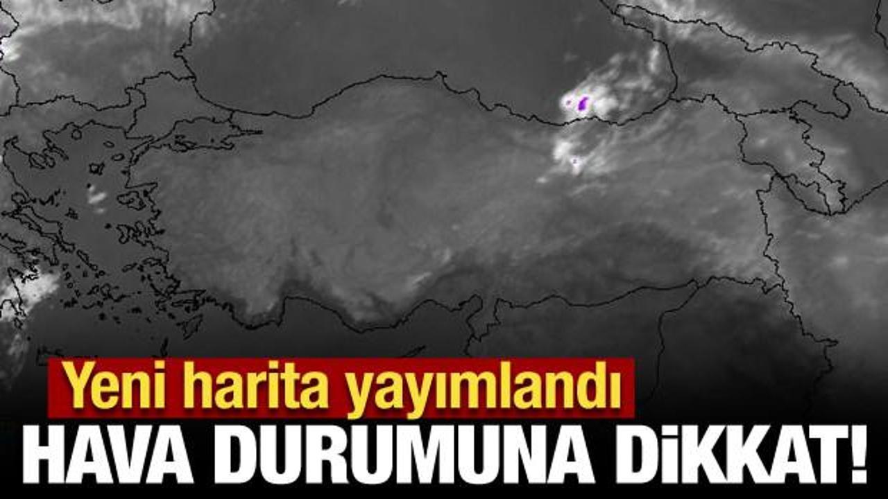 Hava durumuna dikkat! Mevsim normallerinin 8 ila 12 derece &uuml;zerinde seyredecek