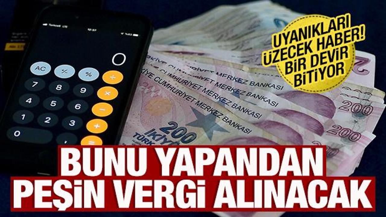 Hükümetten yeni reform paketi! Uyumsuz olanlar peşin vergi ödeyecek