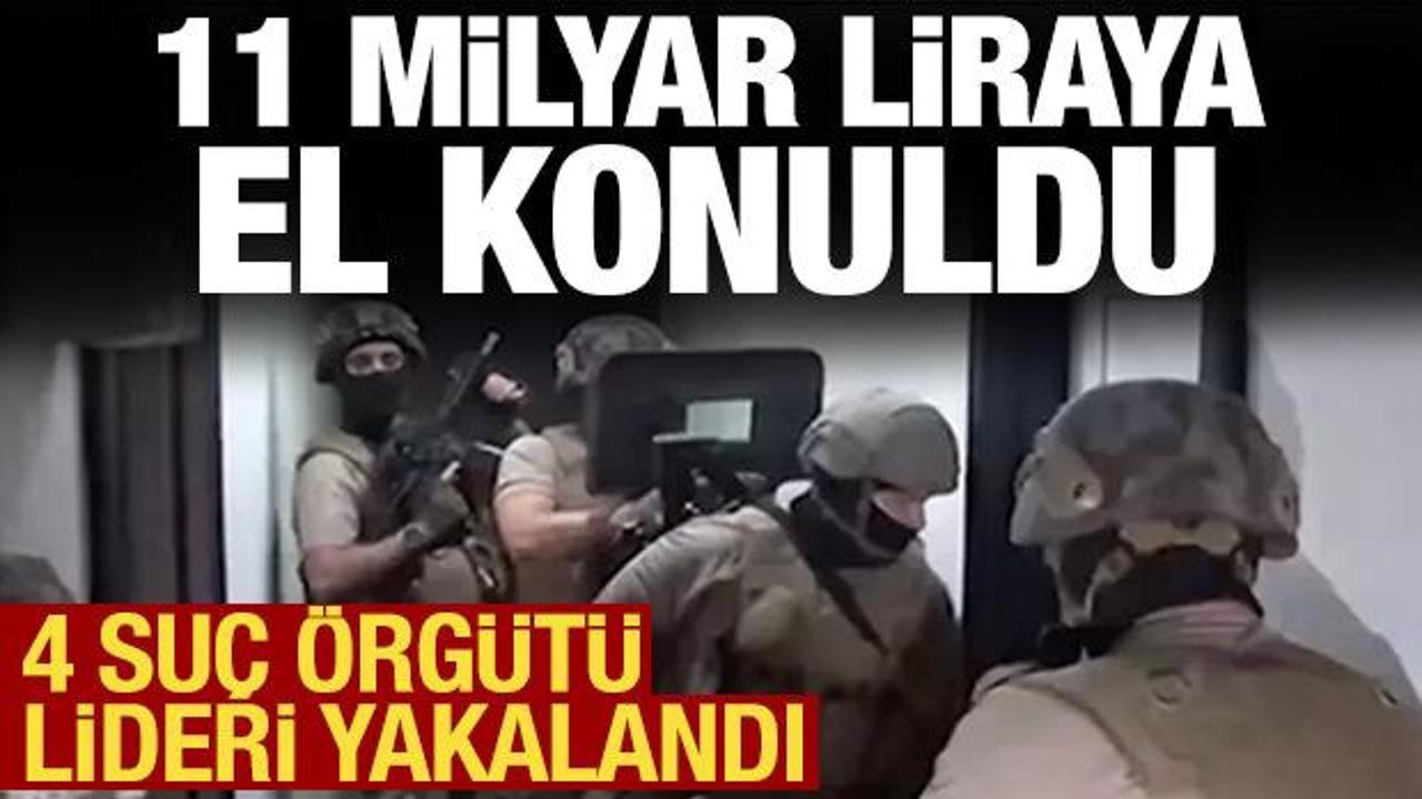 İ&ccedil;işleri Bakanı a&ccedil;ıkladı: 4 su&ccedil; &ouml;rg&uuml;t&uuml; lideri yakalandı