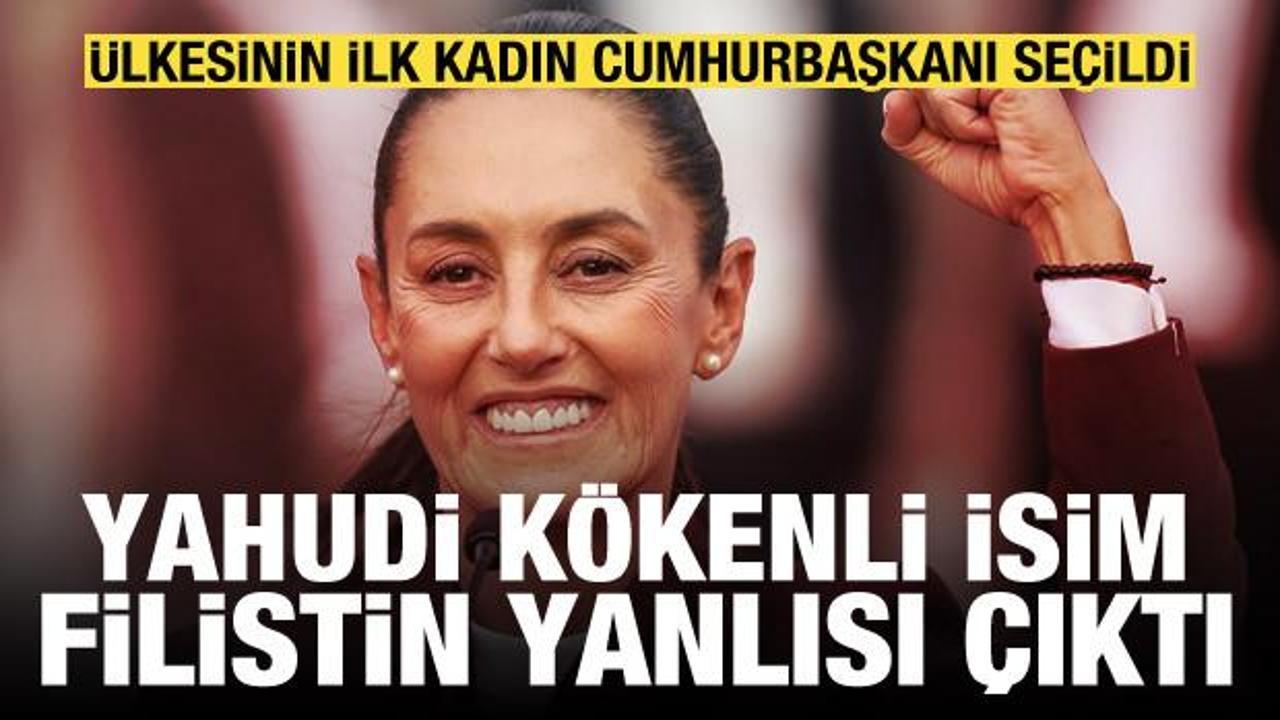 Meksika'nın Yahudi k&ouml;kenli yeni devlet başkanı Filistin yanlısı &ccedil;ıktı