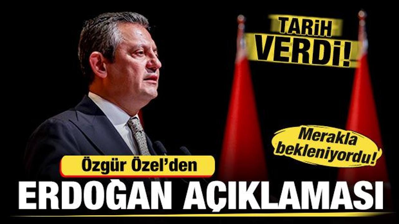 Özgür Özel'den, Cumhurbaşkanı Erdoğan görüşmesi açıklaması! Tarih verdi