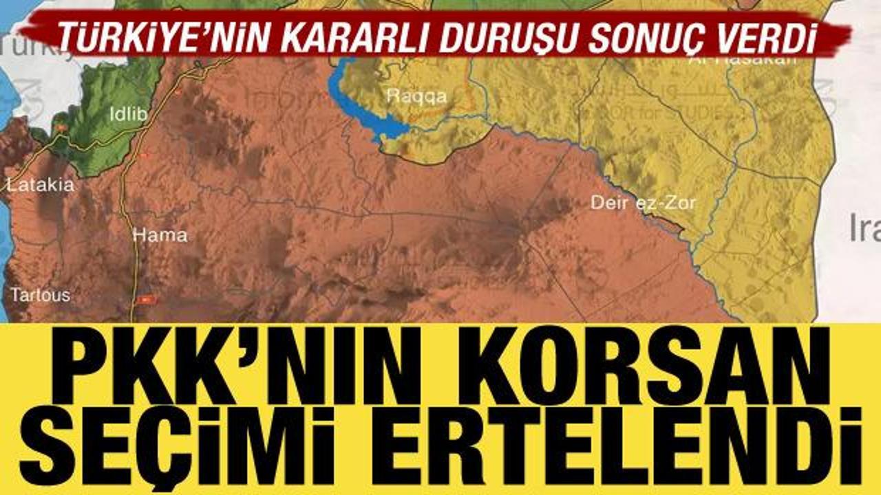 YPG Suriye'de yasa dışı seçimi erteledi