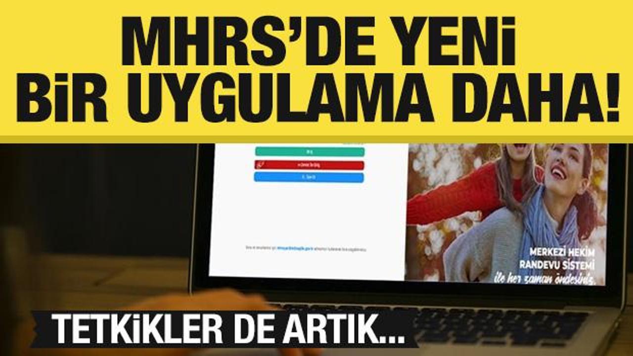 Bakan Koca MHRS randevularıyla ilgili yeni uygulamayı duyurdu