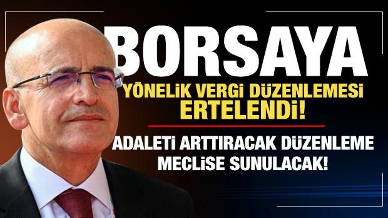 Bakan Şimşek'ten vergi açıklaması: TBMM'ye sunulacak