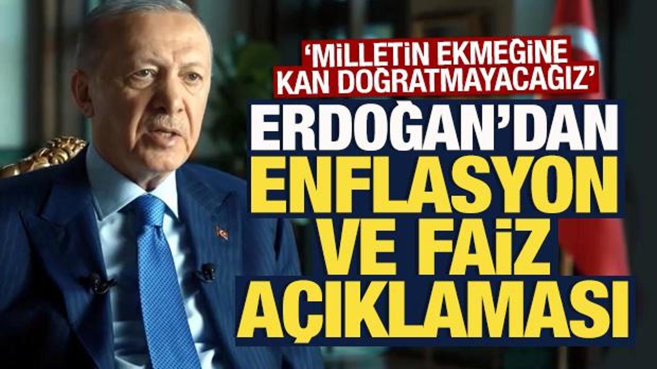 Cumhurbaşkanı Erdoğan'dan enflasyon ve faiz açıklaması: 'Olumlu bir konuma taşıyacağız'