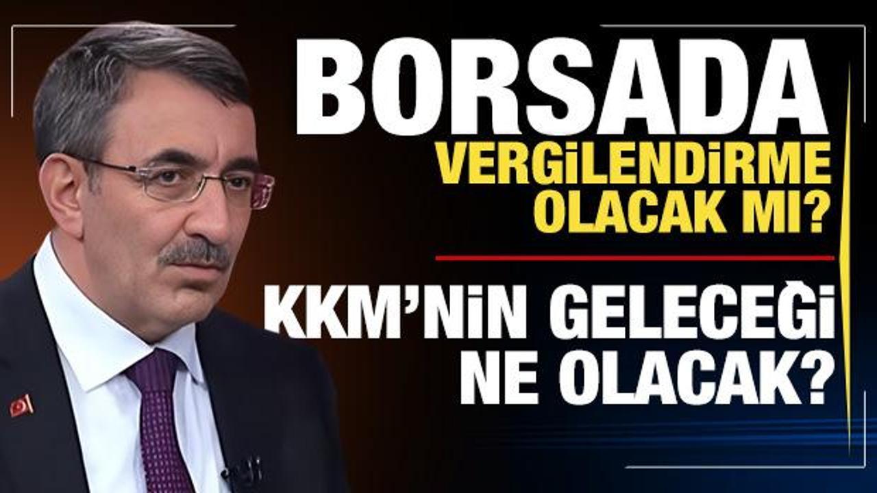 Cumhurbaşkanı Yardımcısı Cevdet Yılmaz canlı yayında soruları yanıtladı!