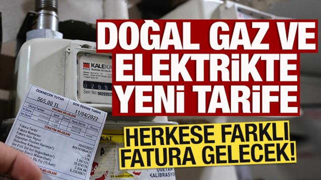 Elektrik ve doğal gazda 'Sosyal Tarife' geliyor