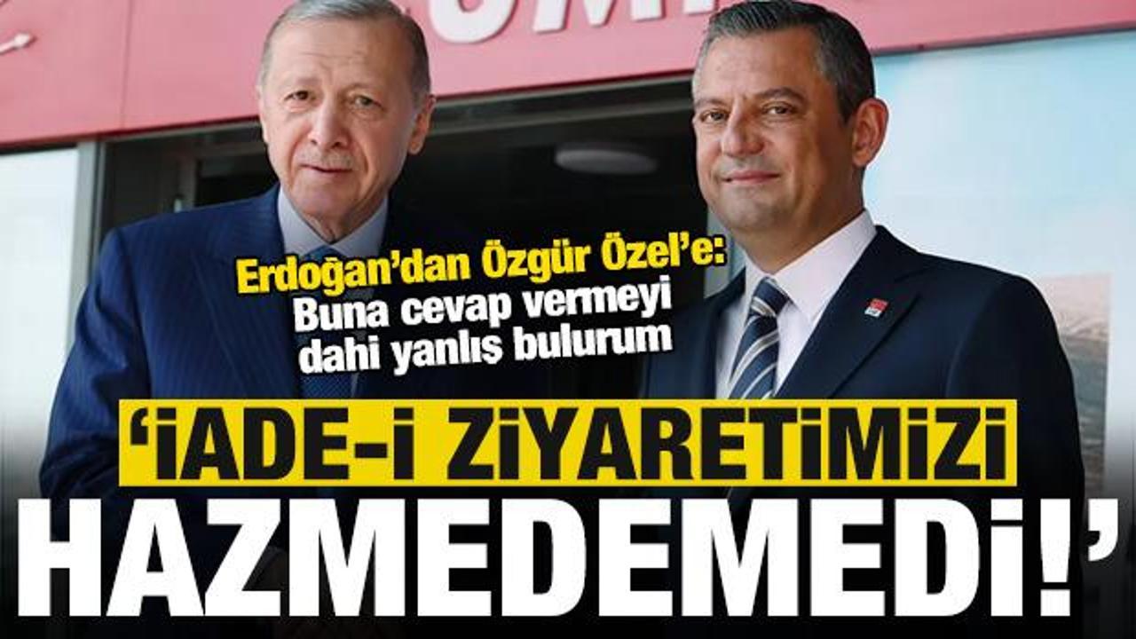 Erdoğan'dan Bahçeli ve Özel açıklaması: Teklifimizi yaptık!