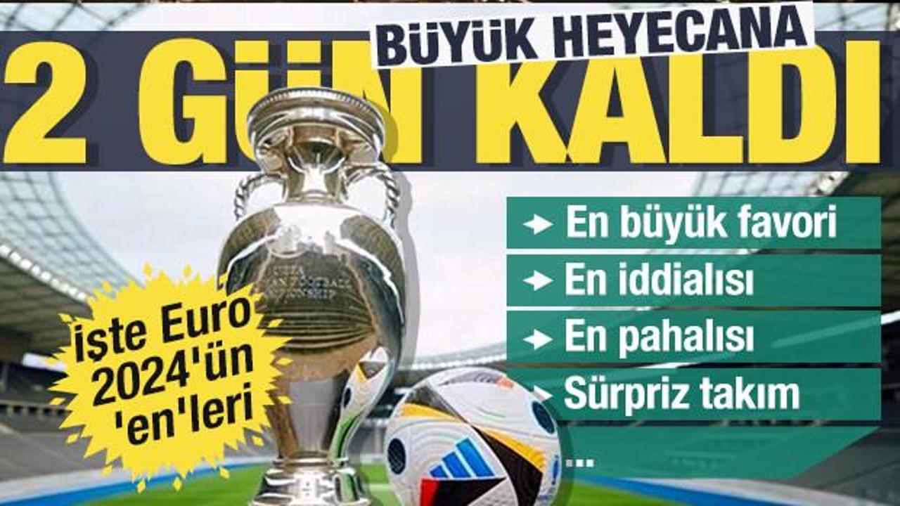EURO 2024'e son 2 g&uuml;n kaldı! Favoriler, İngiltere ve Fransa! S&uuml;rpriz takım: Avusturya