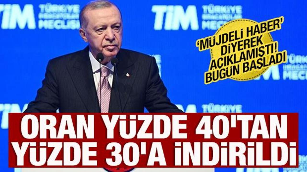 İhracatçının döviz bozdurma zorunluluğu yüzde 40'tan yüzde 30'a indirildi!