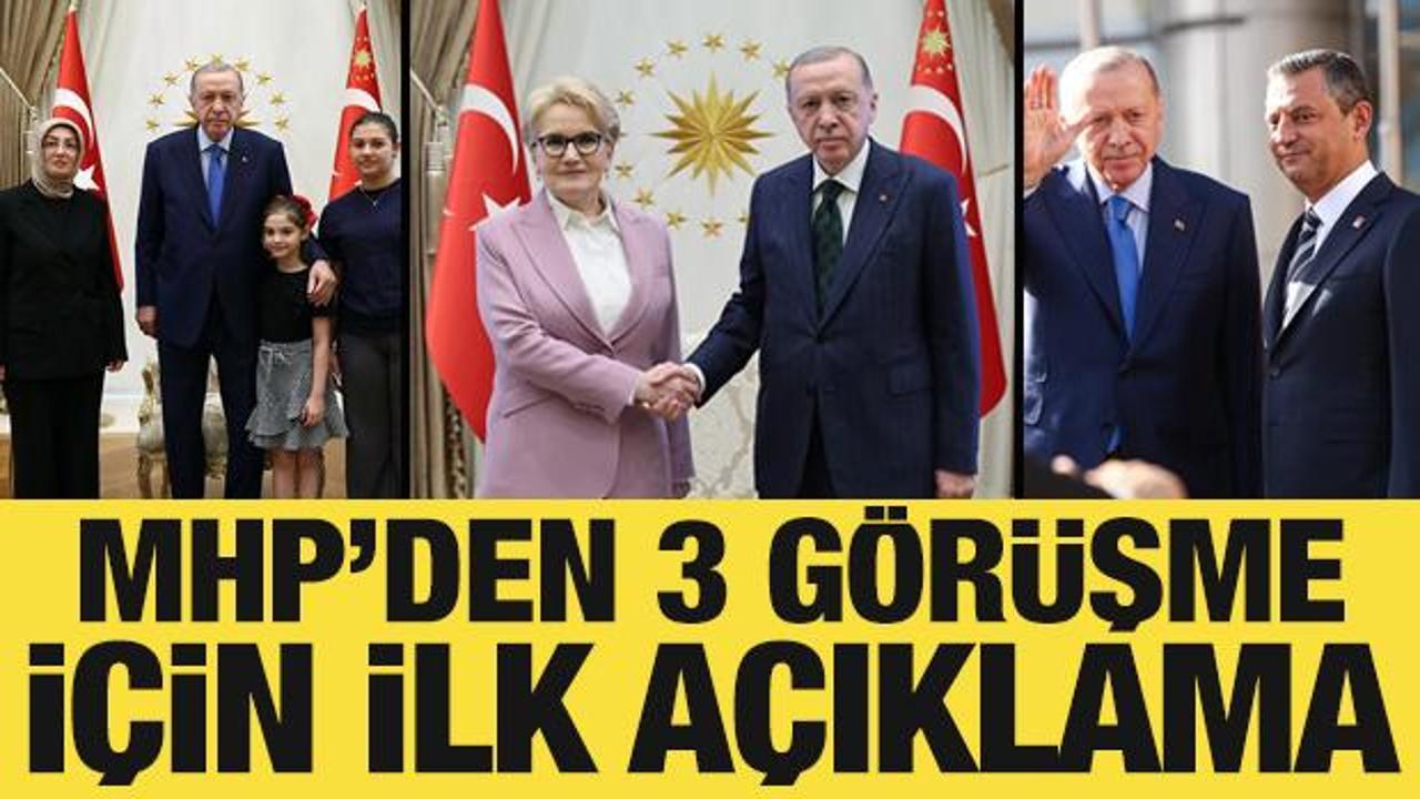 MHP'den Erdoğan-Özel görüşmesi hakkında açıklama