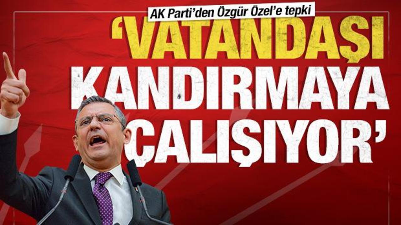 AK Partili Dağ’dan Özel’e ‘akraba atamaları’ cevabı: ‘Vatandaşı kandırmaya çalışıyor’