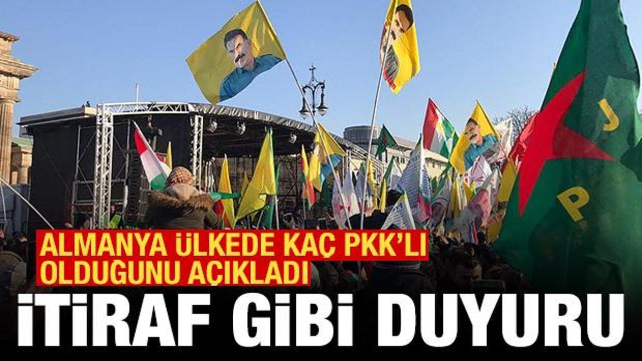 Almanya İstihbaratı, ülkede kaç PKK'lı olduğunu açıkladı