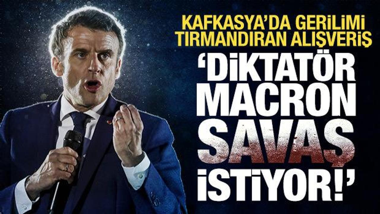 Azerbaycan'dan Fransa'ya Ermenistan tepkisi!