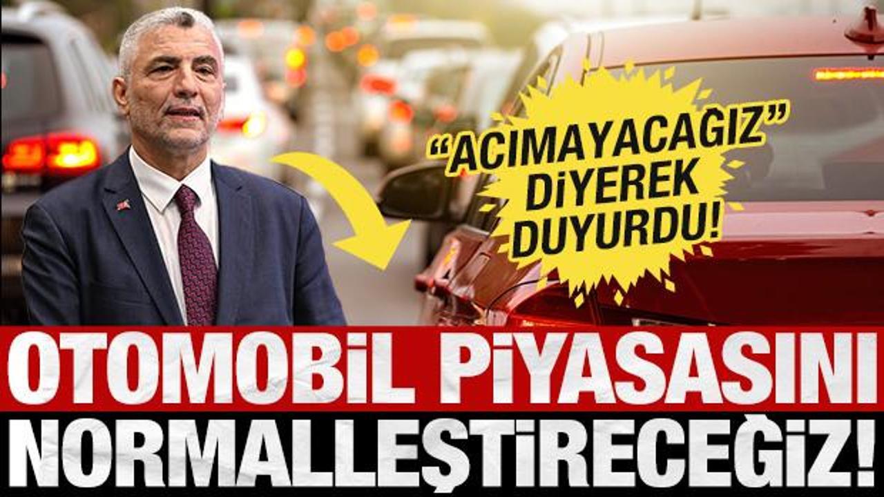 Bakan Bolat, "acımayacağız" diyerek duyurdu: Otomobil piyasasını normalleştireceğiz!