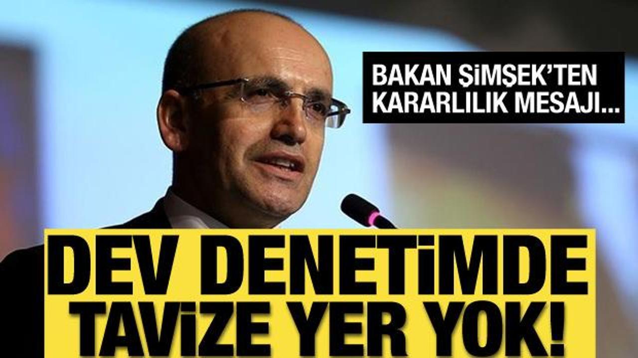Bakan Şimşek: Bayramda da yoğun çalışmamız sürüyor