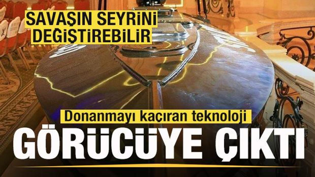 G&ouml;r&uuml;c&uuml;ye &ccedil;ıktı! Savaşın seyrini değiştirebilir