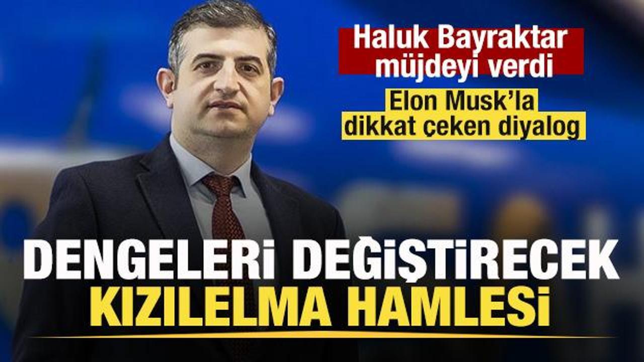 Haluk Bayraktar müjdeyi duyurdu! Dengeleri değiştirecek Kızılelma hamlesi