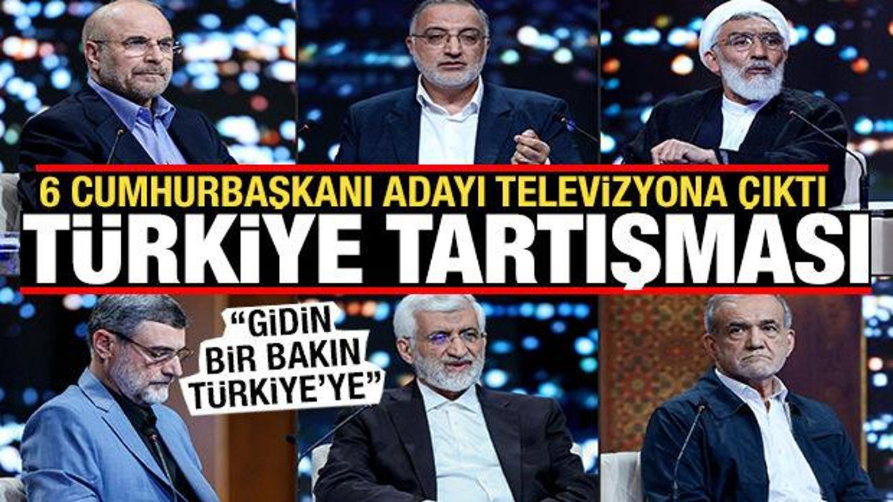 İran'da cumhurbaşkanı adaylarının canlı yayınında Türkiye tartışması