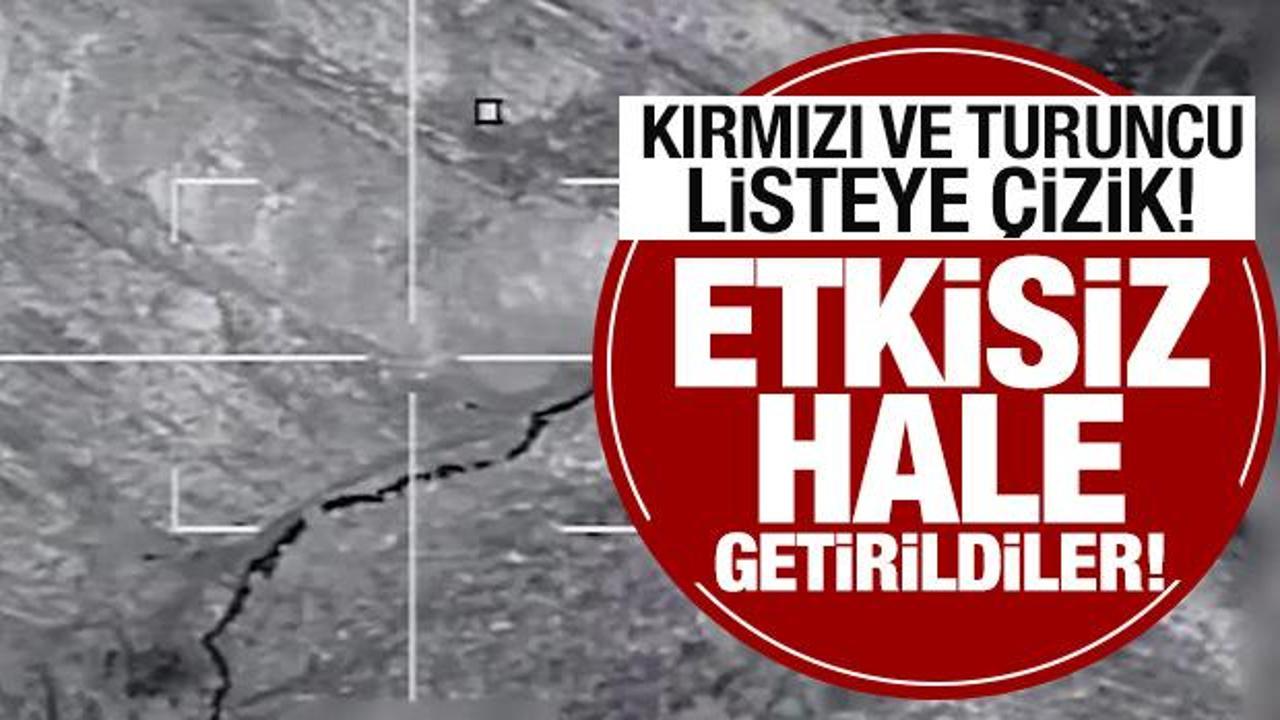 Kırmızı kategoride aranan terörist Yılmaz Öner etkisiz hale getirildi!