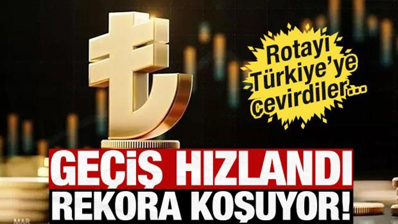 T&uuml;rk Lirası&rsquo;na ge&ccedil;iş hızlandı! Mevduat artışı rekora koşuyor...