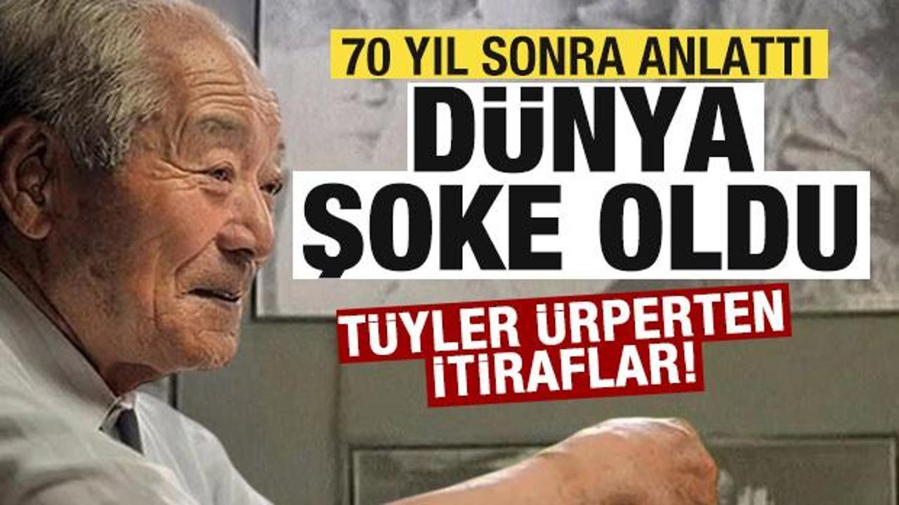 70 yıl sonra gelen itiraf! Şok edici gerçekleri tek tek anlattı