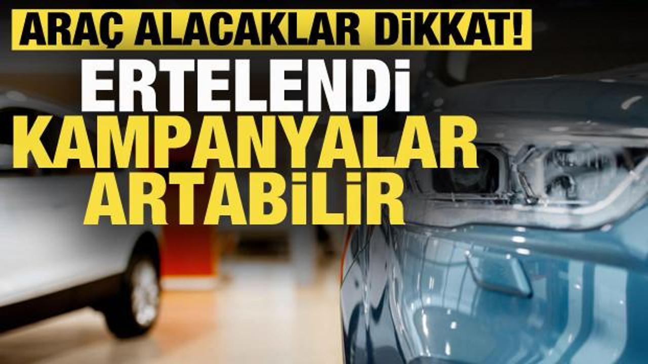Ara&ccedil; alacaklar dikkat! Otomobilde GSR d&uuml;zenlemesi ertelendi