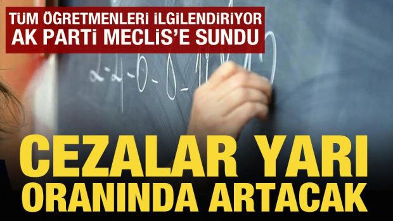 &Ouml;ğretmenlik Mesleği Kanunu Teklifi, Meclis'e sunuldu