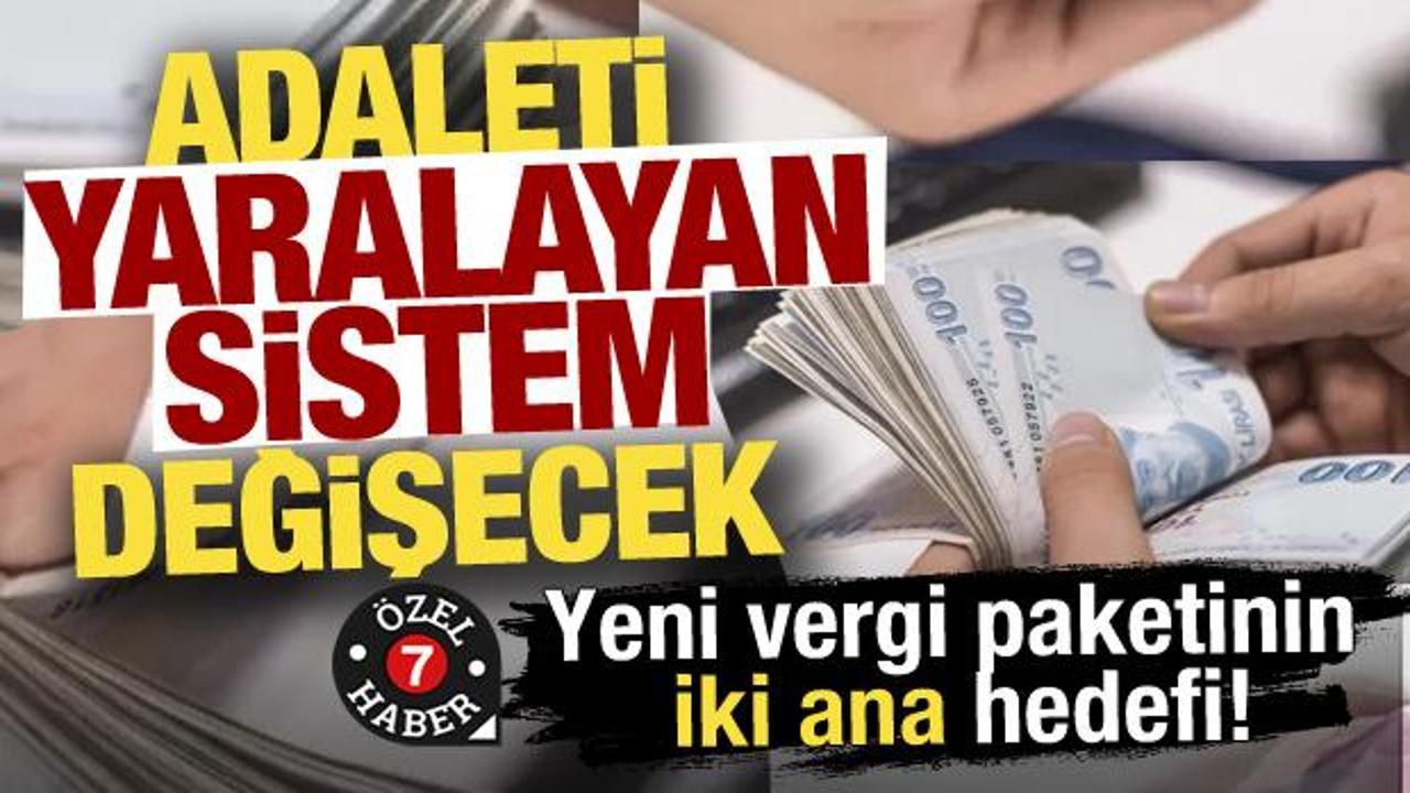 Yeni vergi d&uuml;zenlemesi yolda: Kayıt dışılıkla m&uuml;cadele edilecek