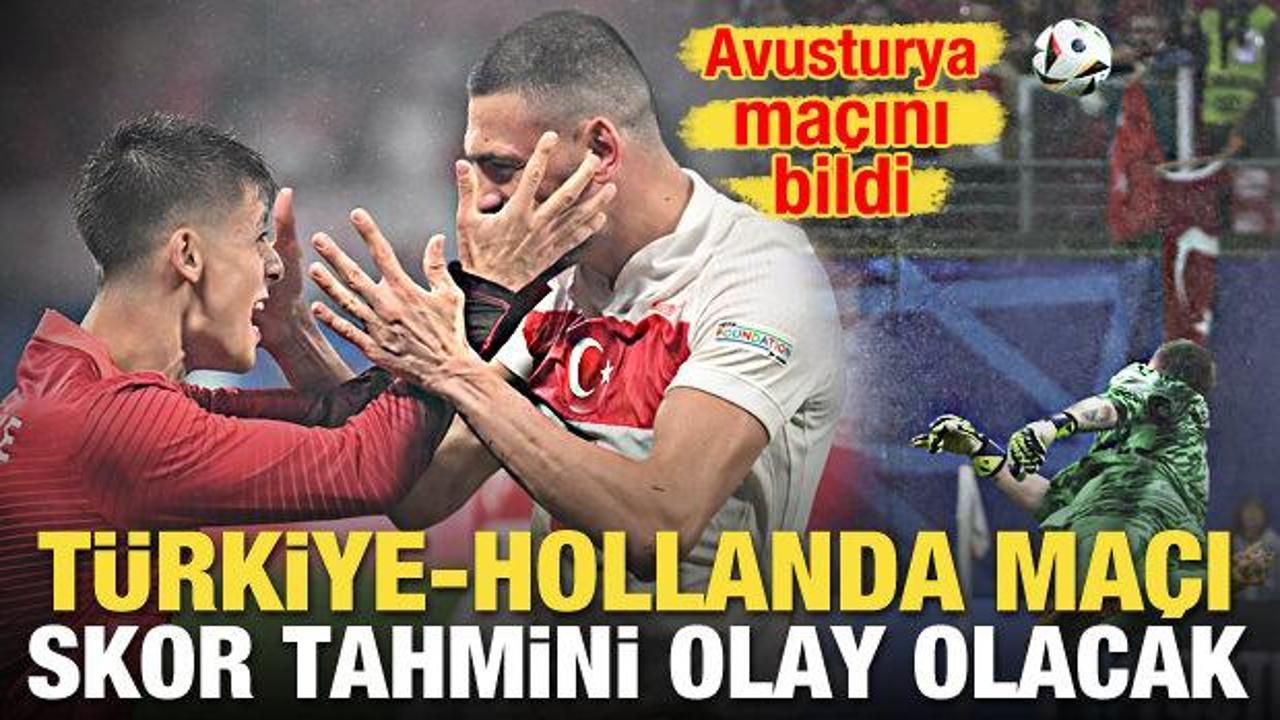 Avusturya maçını bildi! Chat GPT'den Türkiye-Hollanda maçına dikkat çeken skor tahmini