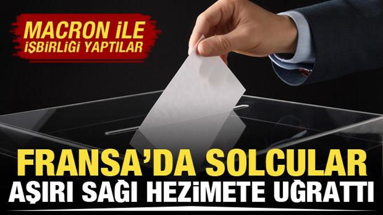 Fransa'da sandık çıkış anketleri belli oldu