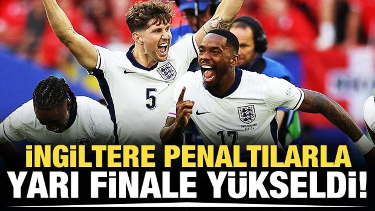 Sürprize izin yok! İngiltere yarı finale yükseldi