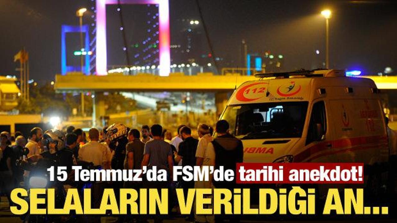 15 Temmuz gazisi FSM'deki direnişi anlattı: Selaların verildiği an...