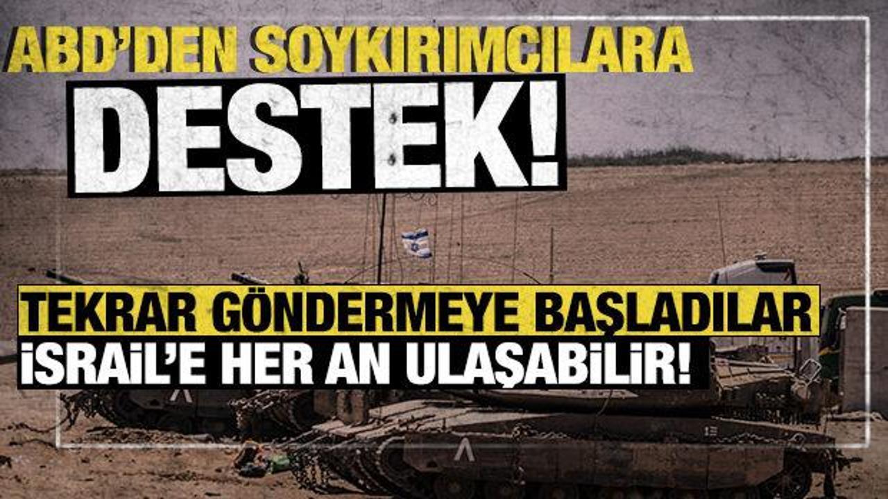 ABD, İsrail'e 227 kilogramlık bombaları tekrar g&ouml;ndermeye başladı