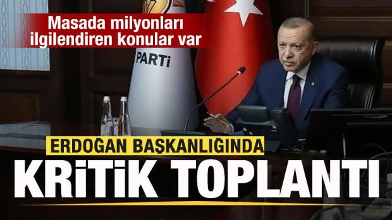 AK Parti'de kritik toplantı! Önemli konular masada!